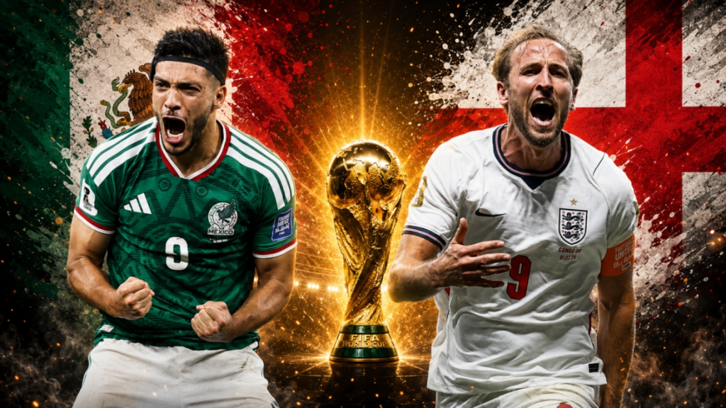 OK9 - Nhận định Mexico vs Anh: Tam Sư đối đầu thử thách tại World Cup 7 OK9 - Nhận định Mexico vs Anh: Tam Sư đối đầu thử thách tại World Cup