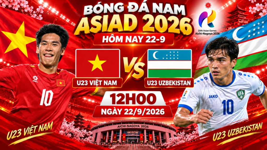 Soi kèo U23 Việt Nam vs U23 Uzbekistan: Thử thách vòng tứ kết ASIAD 2026 | OK9 8 Soi kèo U23 Việt Nam vs U23 Uzbekistan: Thử thách vòng tứ kết ASIAD 2026 | OK9